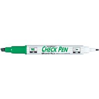 ゼブラ チェックペン MW-151-CK-G 緑　1本（直送品）
