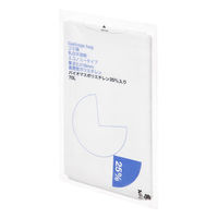 アスクル ゴミ袋 乳白半透明 エコノミー 高密度 70L 厚さ0.018mm バイオマス25% 1パック（30枚入） オリジナル