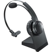 サンワサプライ クレードル付きBluetoothヘッドセット（通話用ノイズキャンセル機能搭載） MM-BTMH59BK 1個