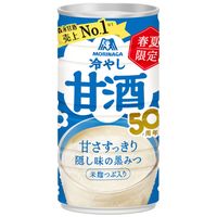 【敬老の日】森永製菓 冷やし甘酒 190g 1セット（6缶）
