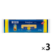 ディチェコ No.10 フェデリーニ 1.4mm 500g ゆで時間6分 1セット（1個×3）日清製粉ウェルナ パスタ イタリア