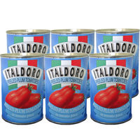 ホールトマト　缶　400g（固形量240g）　1セット（6缶入）　イタルドーロ