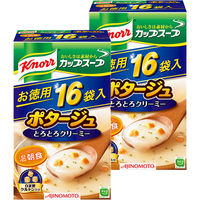 味の素　クノール カップスープ ポタージュ　1セット（32食：16食入×2箱）