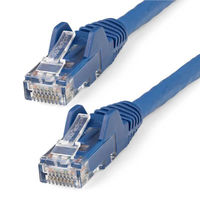 Startech.com LANケーブル 3m Cat6 ブルー LSZH対応 N6LPATCH3MBL 1個