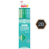 トンボ鉛筆 かきかた鉛筆 プレーンＮ０４ ２Ｂ　12本入 KB-KPN04-2B 1セット（2箱）