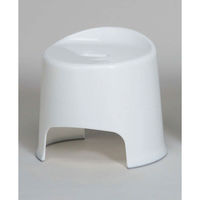 アイリスオーヤマ 風呂椅子 バスチェア 座面約30cm 抗菌 防カビ 撥水 お風呂 浴用いす BIー300AG パールホワイト 1個（直送品）