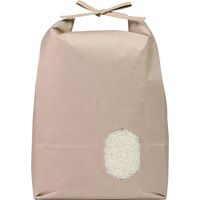 【袋・包装資材（米袋）】アサヒパック 004980301 紐付きクラフト角底窓有無地 3kg 1パック（200枚入）（直送品）