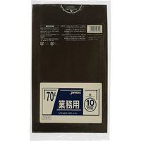 ジャパックス カラーポリ袋 70L 茶 厚み0.04mm CCB70 1セット(400枚:10枚×40冊)