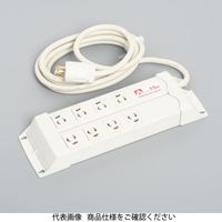 アメリカン電機 抜止OAタップ8個口コード付 KC1135H 1個（直送品）