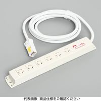 アメリカン電機 引掛OAタップ6個口コード付 KC1216 1個（直送品）