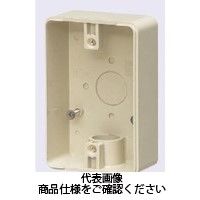 未来工業 露出スイッチボックス（防水コンセント用） PVR16-BC1M 1セット（5個）（直送品）