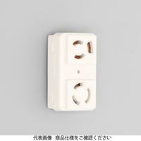 アメリカン電機 コンビ複式機器アウトレット白 3117HCDZ 1セット(4個)（直送品）