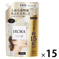 フレアフレグランス IROKA イロカ ネイキッドリリーの香り 詰替 特大 710mL 1箱（15個入） 柔軟剤 花王