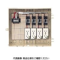 未来工業 屋外電力用仮設ボックス（漏電しゃ断器・分岐ブレーカ・コンセント内蔵）