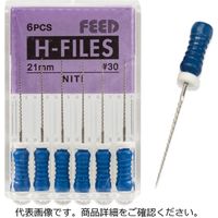 フィード [気軽に交換]ハンド Hファイル NiTi 25mm#8 1219901 1セット【4ケース（6本×4）】（直送品）