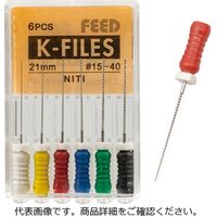 フィード [気軽に交換]ハンド Kファイル NiTi 25mm