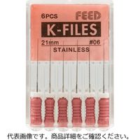 フィード [気軽に交換]ハンド Kファイル 28mm#06 1212759 1セット【7ケース（6本×7）】（直送品）