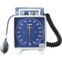 マイスコ大型アネロイド血圧計 ホワイト+ブルーブルー 24-7887-00 松吉医科器械　　マツヨシカタログ（直送品）