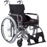 カワムラサイクル 車いす モダン Aスタイル 若葉色No.85 24-7620-0303（直送品）