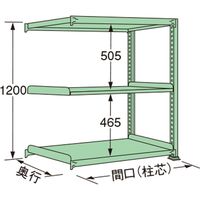 扶桑金属工業 【車上渡し】 中量ラック MS1215L