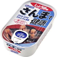 はごろもフーズ さんまで健康 しょうゆ味 100g×10 0351821 1ケース（10入）（直送品）