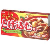 S&B おいしさギューッととけ込カレー甘口 140g×10 2507492 1ケース（10入） エスビー食品（直送品）