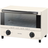 アイリスオーヤマ オーブントースター 幅31×奥行23.5×高さ22cm トースト2枚焼き ホワイト EOT