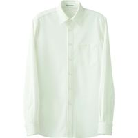 セブンユニフォーム ニットシャツ・兼・長袖 ホワイト M CH4493-0 2点（直送品）
