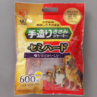 アイリスオーヤマ ペットフード 犬 ドッグフード 手造りささみ ジャーキー セミハード P-TSY-600SH (150枚×4袋) 1個（600g）（直送品）