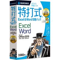 ソースネクスト 特打式 Excel&Word攻略パック Office2019対応版 0000269230 1個（直送品）
