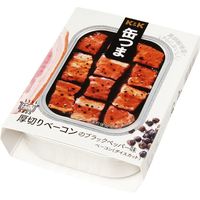 国分グループ本社 K&K 缶つまレストラン 厚切りベーコン ブラックペッパー味 105g×6 0417364 1ケース（6入）（直送品）