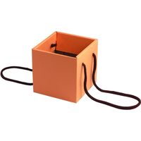 ヤマニパッケージ ミニブーケキャリー100（オレンジ） F-326 1ケース（100：25枚胴巻包装）（直送品）