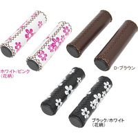 リンエイ ステッチグリップ ホワイト/ピンク（花柄） PS-G110（直送品）