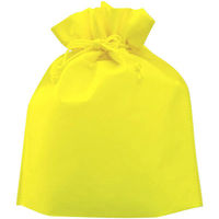 不織布巾着 レモン SW2528-17 1セット（100個）（直送品）