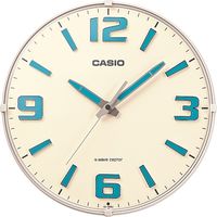 CASIO（カシオ計算機） ウェーブセプター 電波 アナログ 掛け時計 ホワイト IQ-1009J-7JF 1個（取寄品）
