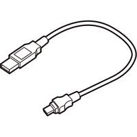 キャットアイ USBケーブル（Micro USB） ブラック 5342730（直送品）