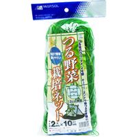 日本マタイ つる野菜栽培ネット 12cm角目 緑 GARDENING-NET