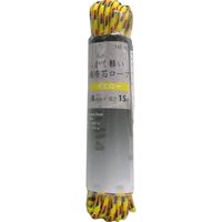 【並行輸入品】三友産業 不織布ロープ 8mm×15m 黄 HR-2913-10P 1セット（10本）（直送品）
