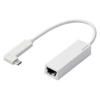 エレコム 有線LANアダプタ/Giga対応/USB3.1/Type-C/L字コネクタ付 EDC-GUC3L