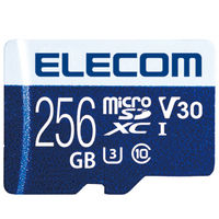 マイクロSD カード 256GB UHS-I 高速データ転送 SD変換アダプタ付 データ復旧サービス MF-MS256GU13V3R エレコム 1個