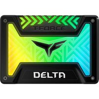 TEAM（チーム） Team SSD T-Force Delta RGB 3D TLC 500GB Black T253TR500G3C313（直送品）