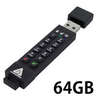 Apricorn USBメモリー USB3.1 Aegis Secure Key 3Zシリーズ キャップ式