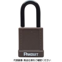 パンドウイットコーポレーション（PANDUIT） パンドウイット ロックアウト用非電導性パドロック 茶 PSL-8BR 814-6553（直送品）