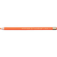 三菱鉛筆 uni 水性ダーマトグラフ 橙 (12本入) K7610.4 1箱(12本) 857-5214（直送品）