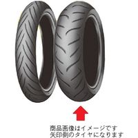 【カー用品・バイク用タイヤ】ダンロップ D222 180/55ZR17 M/C （73W） TL リア用 1個（直送品）