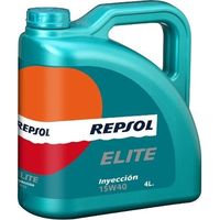 REPSOL Inyeccion インジェクション 15W40 SL/CF 鉱物油 4L 7054（直送品）