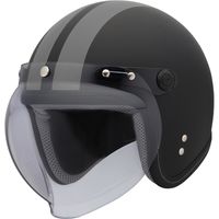 ユニカー工業 MATTED スモールジェットヘルメット マットブラック フリーサイズ