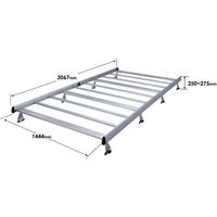 ロッキープラス ルーフキャリア トヨタハイエースバン（200系）他 標準ルーフ SA-39（直送品）