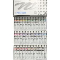 ニッカー絵具 ポスターカラー20ml 36色セット PT36（直送品）