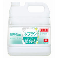 ソフラン プレミアム消臭 フレッシュグリーンアロマの香り 業務用詰替4L 1個 ライオン